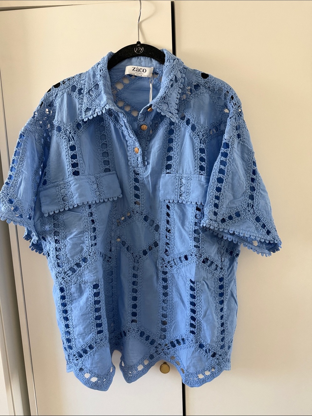 NWT SABO SKIRT / Crochet Woven top
